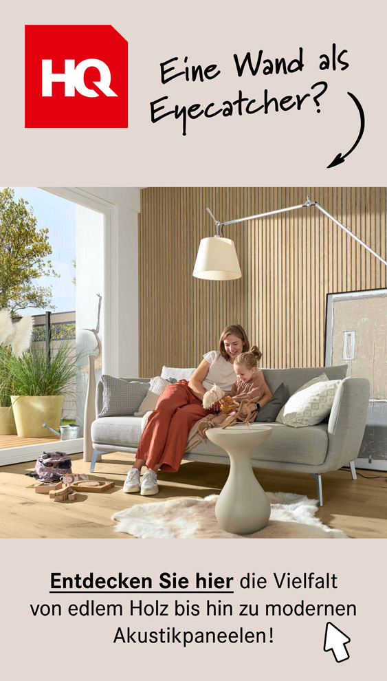 HQ Wand Markenteaser