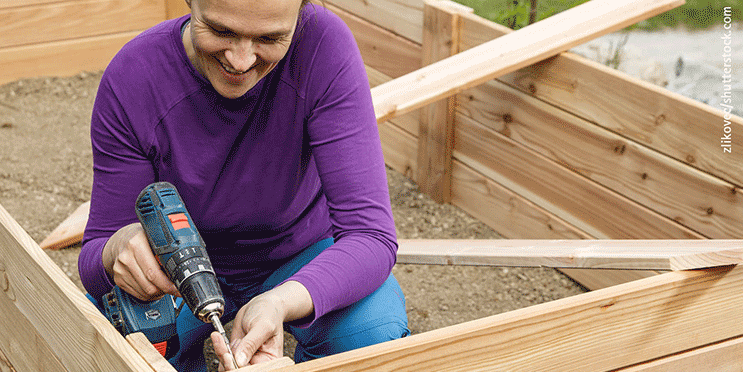 Hochbeet selber bauen