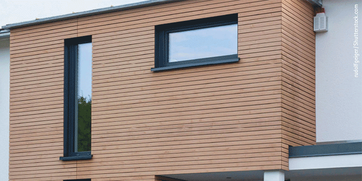 Holzfassade: Profilarten und Befestigungen