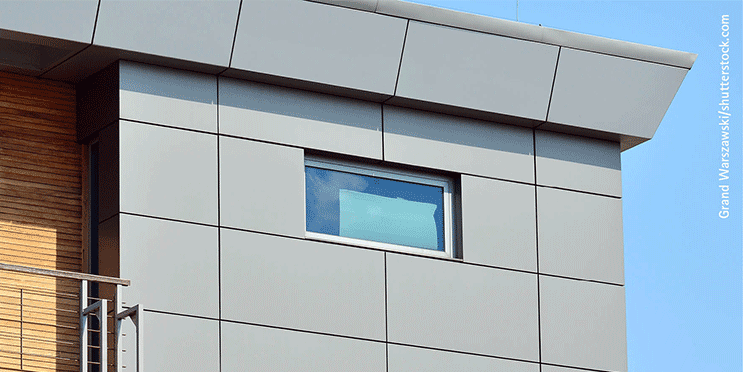 Fassadenverkleidungen aus HPL, Faserzement & Co.