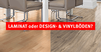Vergleich: Laminat vs. Design-/Vinylböden