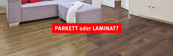 Im Vergleich: Parkett und Laminat