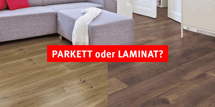 Im Vergleich: Parkett und Laminat