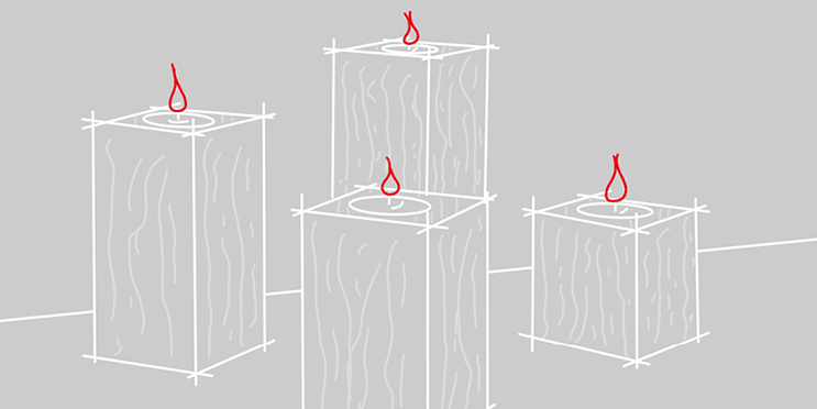 DIY: Teelichthalter