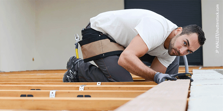 Terrassendielen verlegen